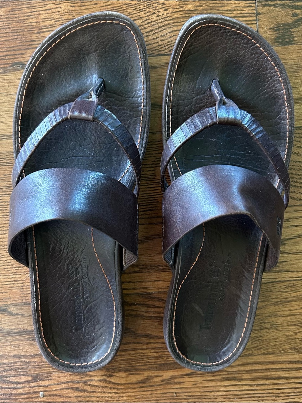Women’s Timberland Brown Leather Sandals 7 Like New